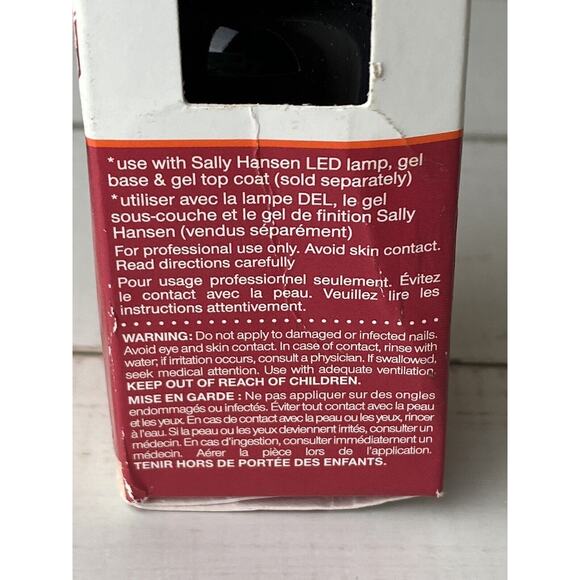 Sally Hansen Salon Gel Nail Polish-Crazy Crimson 240-0.23 fl oz - Picture 8 of 12